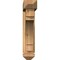 Ekena Millwork Merced Arts and Crafts Smooth Bracket w/ Offset Brace, Western Red Cedar, 5 1/2"W x 26"D x 26"H BKT0604X26X26MRC03SWR - alternate 3